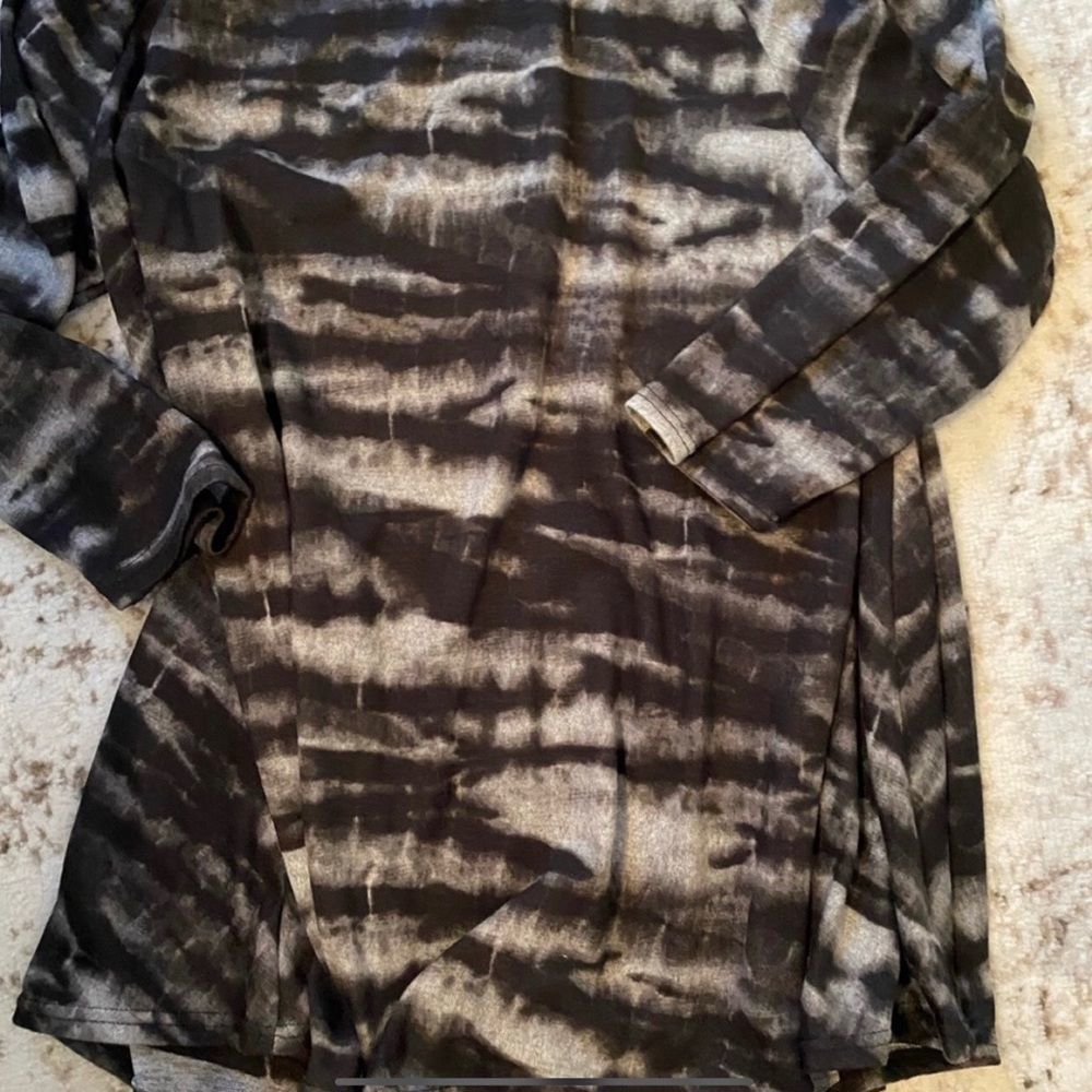 Thunder Skies Loose Knit Top